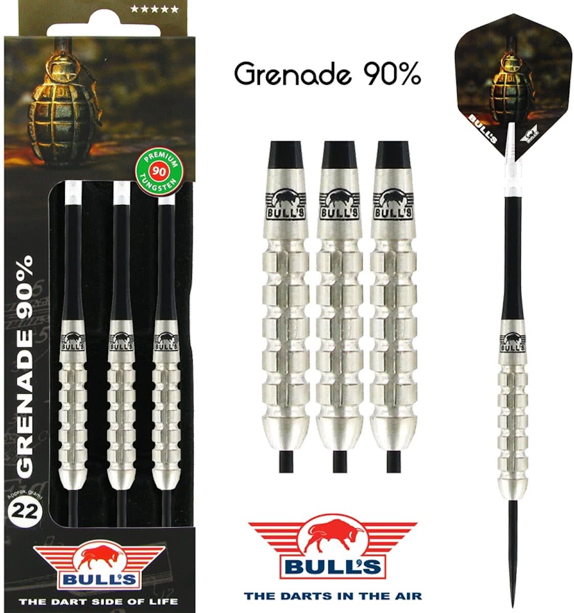 Bulls Grenade 90% 22 gram Steel Dartset